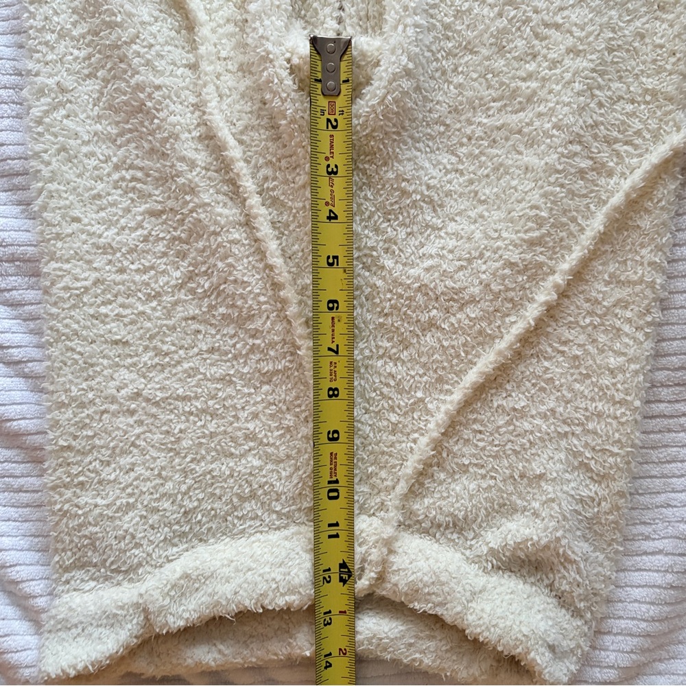 Skims Sz xxs/xs Cozy Cream Fuzzy Sherpa pants - Picture 12 of 15
